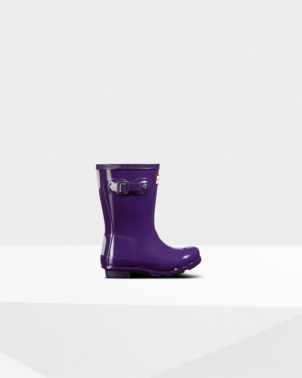 Galochas Hunter Criança Azuis Roxo - Original Little Gloss - 02UWENYVS